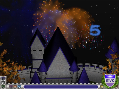 Firework celebrating MVK's 5th Anniversary